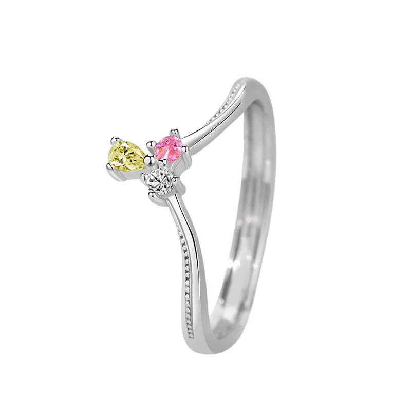 Crown of Love CZ Couple Rings - Image 2