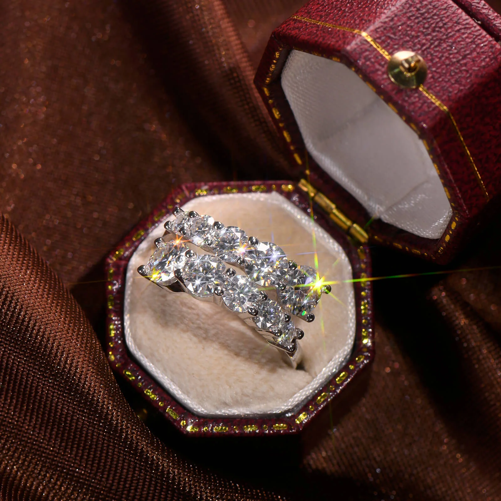 Twisted Arm Double-ended Open Ring - Image 4